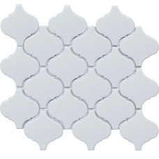 Керамическая мозаика Starmosaic Latern White Matt (DA31000/DL1005) 24,6х28 матовая