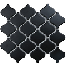 Керамическая мозаика Starmosaic Latern Black Matt (DL4810) 24,6х28