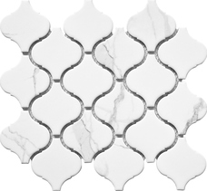 Керамическая мозаика Starmosaic Lattern Carrara Matt (PMDA84033) 24,6x28