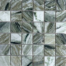 Мозаика Starmosaic Wild Stone Green Marble (JMST2501) 48х48 Matt 30,5x30,5