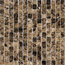 Мозаика Starmosaic Wild Stone Dark Emperador Polished JMST023 (2х2) 30,5х30,5