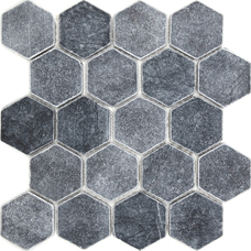 Мозаика Starmosaic Wild Stone Hexagon VBs Tumbled (6,4х7,4) 30,5х30,5
