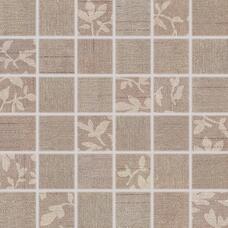 WDM05103 Мозаика Rako Textile Brown Mosaic 30x30