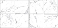 Керамогранит Agl Tiles Aranea White Glossy 0,9 mm 80х80