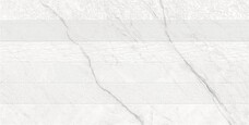 CZ-GL07-D Керамогранит Creanza Montesa White Decor Matt Glossy Ink Punch 80x160