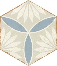 ENPTR6037MT2225 Керамогранит Ennface Kaleidoscope Blue Matt 22х25