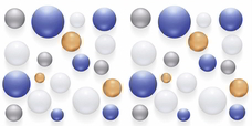 Керамогранит Siena Granito 3D Collection Bubble Azul 60х120