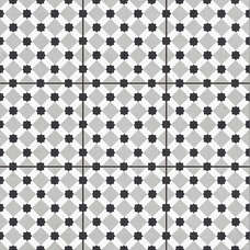 Керамогранит Staro Carpets Pre-cut Rondo Grey (Black joint) Matt 60x60