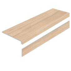 Керамогранит Staro Ступень L Amazon Wood Beige Matt с подступенником 32x120 Керамогранит Staro Ступень L Amazon Wood Beige Matt с подступенником 32x120