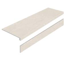 Керамогранит Staro Ступень L Basaltina Cream As с подступенником 32x120 Керамогранит Staro Ступень L Basaltina Cream As с подступенником 32x120