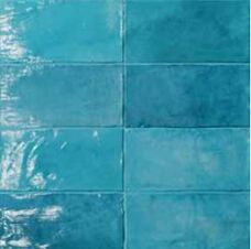 PF60011532 Керамическая плитка ABK Poetry Colors Turquoise 7,5х15