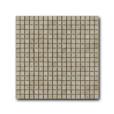 Мозаика Art&Natura Marble Mosaic Botticino Fiorito (чип 1,5х1,5) 30,5х30,5