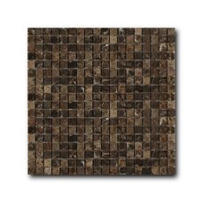 Мозаика Art&Natura Marble Mosaic Dark Imperador (чип 1,5х1,5) 30,5х30,5