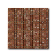 Мозаика Art&Natura Marble Mosaic Rojo Alicante (чип 1,5х1,5) 30,5х30,5