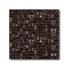 Мозаика Art&Natura Marble Mosaic Rosso Levanto (чип 1,5х1,5) 30,5х30,5