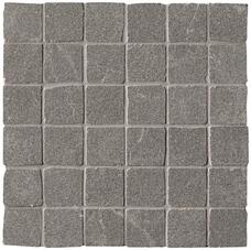 Мозаика керамогранитная Fap Blok Grey Macromosaico Anticato (fOZE) 30x30