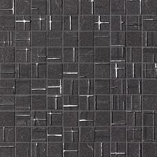 Мозаика керамогранитная Fap Blok Metal Dark Silver Mosaico (fOZI) 30x30