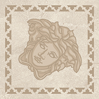 262591 Вставка Versace Emote Tozzetto Crema Marfil 10x10