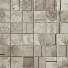 fPG5 Мозаика Fap Kamu Grey Metal Mosaic Brillante 30x30