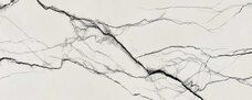 Керамогранит Floor Gres B&W Marble Breach High-Glossy 6 mm Rett 120x280