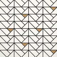 Мозаика Marazzi M3JA Eclettica White Mosaico Bronze 40x40