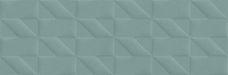 Плитка настенная Marazzi Outfit Turquoise Struttura Tetris 3D M129 25x76