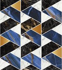 118820 RHAPSODY MOSAIC MOOD BLUE 30X34