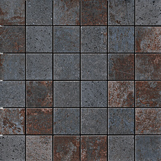 Мозаика Serenissima 1062372 Mosaico Costruire Metallo Nero 30х30