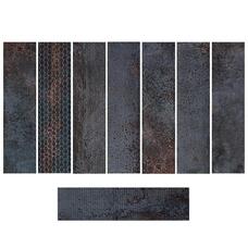 Керамогранит Serenissima Construire Metallo Nero Strong Ret C 30x120