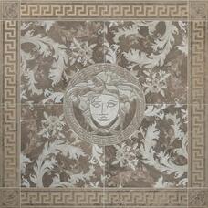 240426 Панно Versace Marble Rosone Grigio 117,2x117,2