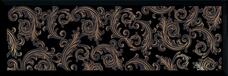 265027 Декор Versace Solid Gold Barocco Black 20x60