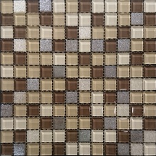 Стеклянная мозаика TORONTO 300х300х6мм
