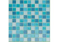 Стеклянная мозаика Blue Lagoon 295х295х4мм