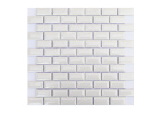 Мозаика White Bar ORRO Ceramic 300х300х4мм