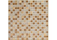 Мозаика из камня и стекла Colonial Brown 300х300х4мм (Orro Mosaic)