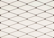 Декор Arte Amazonia White Gloss 25x36