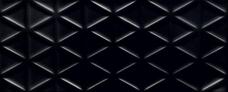 Плитка настенная Arte Senza Geo Black STR 29,8x74,8