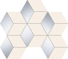 Мозаика настенная Arte Senza White Hex 28,9x22,1