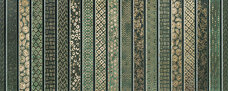 Декор настенный Arte Vinaros Green 29,8x74,8
