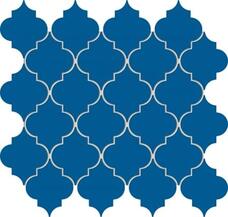 Мозаика настенная Domino Entina Blue 26,4x24,6