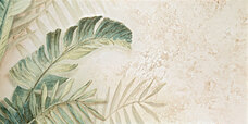 Декор Domino Element 3 Alabaster Shine Leaves B 119,8x59,8