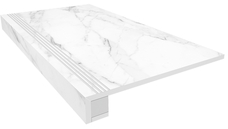 39144 Комплект Ступень SM01 33x120 Matt прямоугол. бортик с насечками + Подступенок 14,5x120 39144 Комплект Ступень SM01 33x120 Matt прямоугол. бортик с насечками + Подступенок 14,5x120