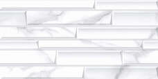 Плитка настенная Kerlife Calacatta Bricks Relief 31,5x63