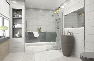 Плитка Onix Blanco-Gris