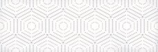 Декор 1664-0183 Ласселсбергер Парижанка Геометрия белый 20х60