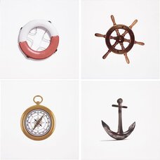 Декор Ape Lord Decor Marine Mix Blanco 20х20 Декор Ape Lord Decor Marine Mix Blanco 20х20