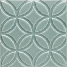 Декор ADNE4147  Adex Neri Liso Botanical Sea Green 15x15