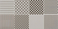 Плитка настенная Azulev Everest Decor Geometrico Negro 30x60