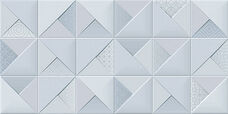 Плитка настенная Belmar Glam Rev. Origami Blue 30x60