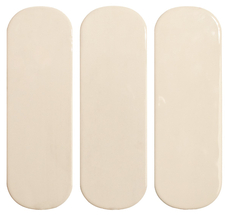 Плитка керамическая DNA Calema Oval White Gloss 5,2х16